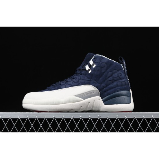 Air Jordan 12 "International Flight" BV8016-445 Modrá Bílá