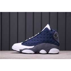 Air Jordan 13 "Flint" 414571-404 Modrá Bílá