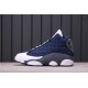 Air Jordan 13 "Flint" 414571-404 Modrá Bílá