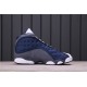 Air Jordan 13 "Flint" 414571-404 Modrá Bílá