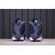 Air Jordan 13 "Flint" 414571-404 Modrá Bílá