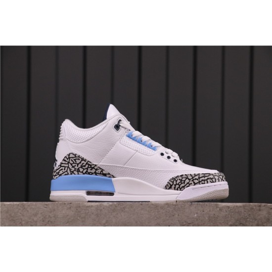 Air Jordan 3 "UNC" CT8532-104 Bílá Modrá