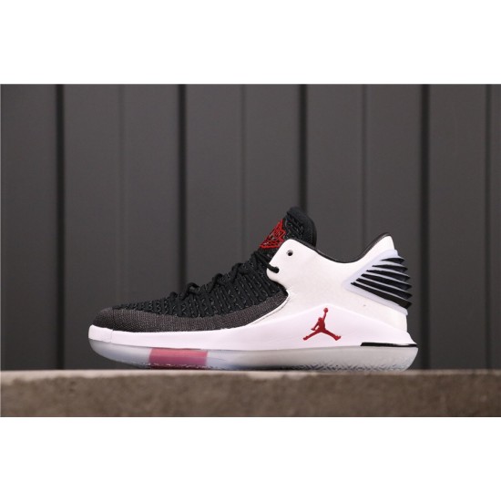 Air Jordan 32 Low "Free Throw Line" AH3347-002 Bílá černá