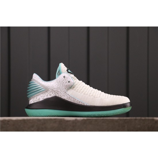 Air Jordan 32 Low "Jade" AH3347-101 Bílá Zelená