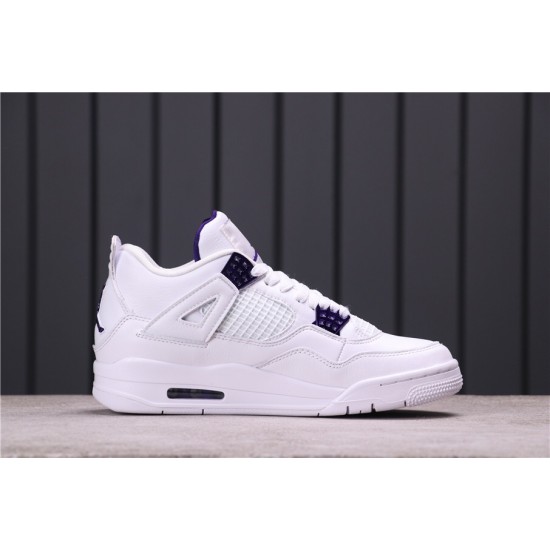 Air Jordan 4 "Court Purple" T8527-115 White Purple