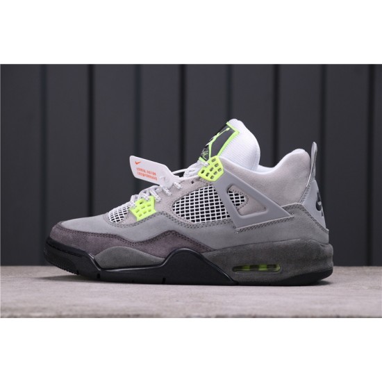 Air Jordan 4 SE "Neon" CT5342-007 šedozelená