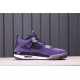 Travis Scott x Air Jordan 4 "Purple" 308497-510 Purple Black