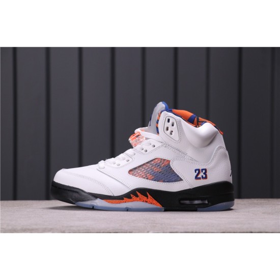 Air Jordan 5 "International Flight" 136027-148 Bílá Černá Oranžová