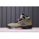 Air Jordan 5 "Oregon Ducks" CT8480-210 Army Green Black