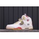 Air Jordan 5 SP "Michigan" CT8480-100 White Red Black