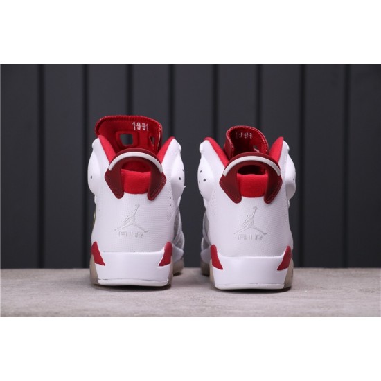 Air Jordan 6 "Alternate" 384664-113 Bílá červená