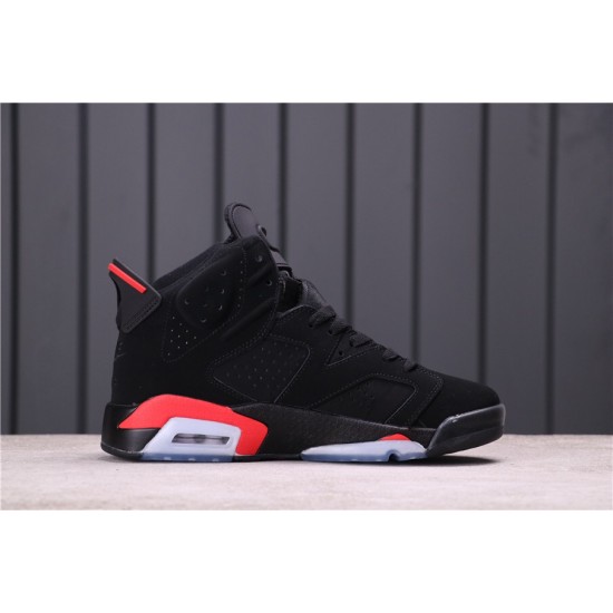 Air Jordan 6 "Black Infrared" 384664-060 Černá červená