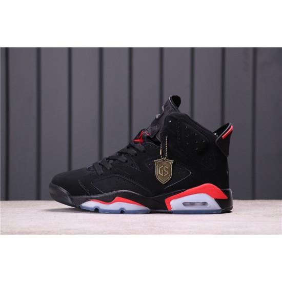 Air Jordan 6 "Black Infrared" 384664-060 Černá červená