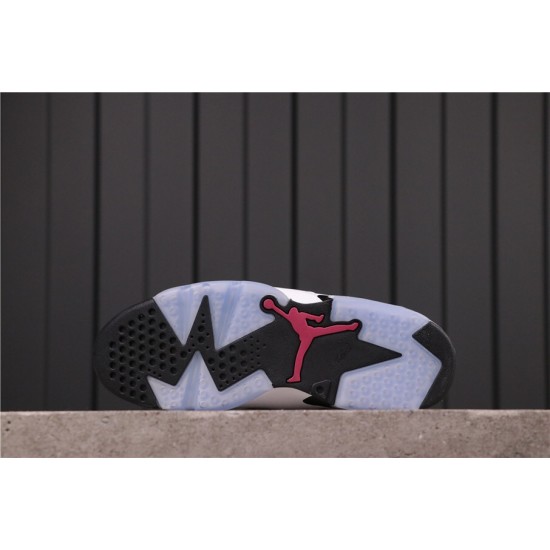 Air Jordan 6 GS "Sport Fuchsia" 768878-107 Bílý černý