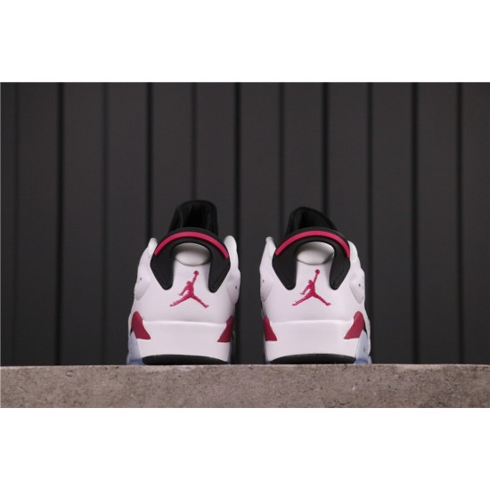 Air Jordan 6 GS "Sport Fuchsia" 768878-107 Bílý černý