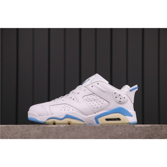 Air Jordan 6 Low "University Blue" 304401-141 Bílá Modrá