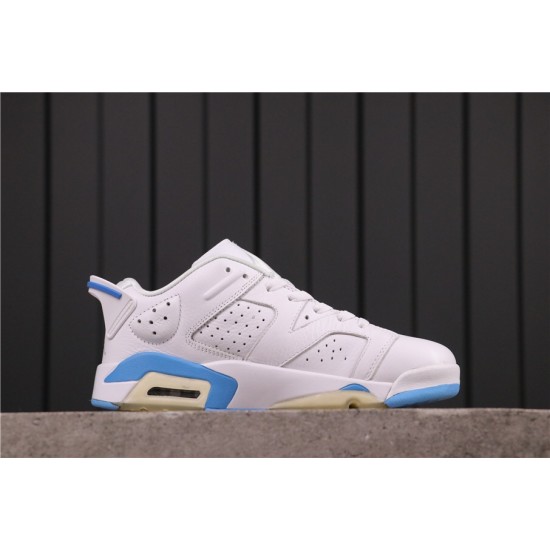 Air Jordan 6 Low "University Blue" 304401-141 Bílá Modrá