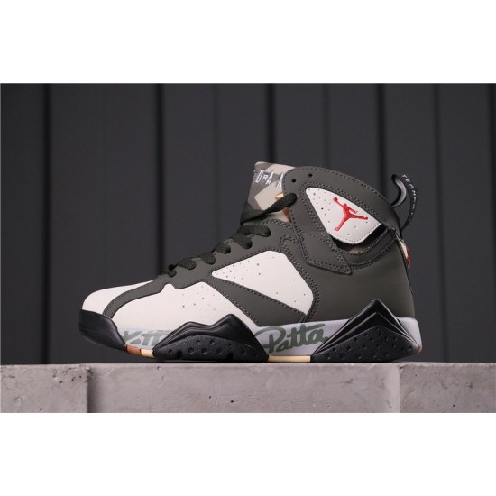 Patta x Air Jordan 7 "Icicle" AT3375-100 Hnědá Bílá