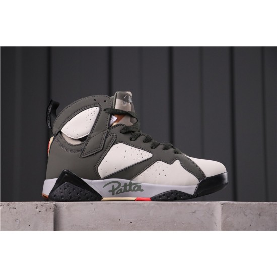 Patta x Air Jordan 7 "Icicle" AT3375-100 Hnědá Bílá