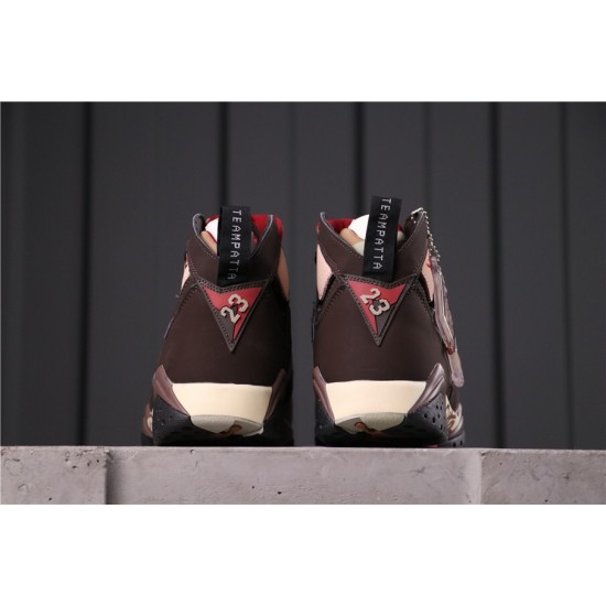 Patta x Air Jordan 7 AT3375-200 Dark Hnědá růžová