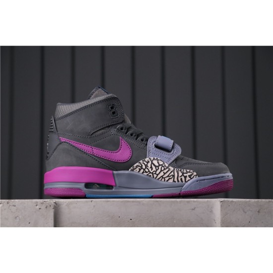 Air Jordan Legacy 312 "Grey Purple" AV3922-005 Černá Fialová