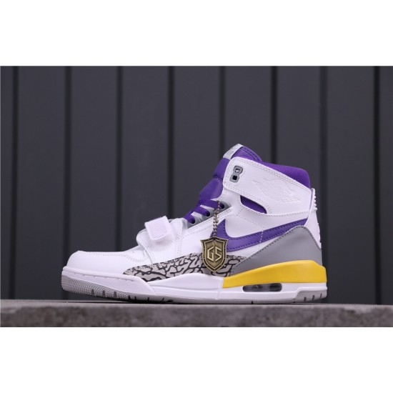 Air Jordan Legacy 312 "Lakers" AV3922-157 Bílá Šedá Žlutá