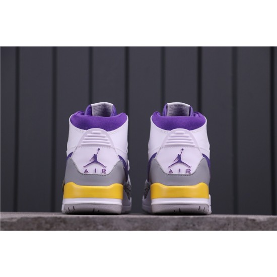 Air Jordan Legacy 312 "Lakers" AV3922-157 Bílá Šedá Žlutá