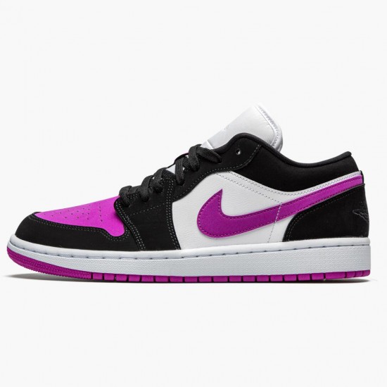 Dámské/Pánské Nike Jordan 1 Retro Low Black Cactus Flower DC0774-005 obuv