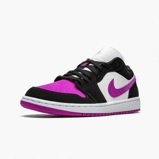 Dámské/Pánské Nike Jordan 1 Retro Low Black Cactus Flower DC0774-005 obuv