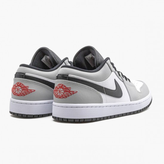 Dámské/Pánské Nike Jordan 1 Retro Low Light Smoke Grey 553558-030 obuv