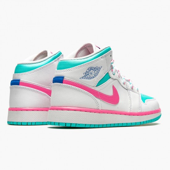 Dámské Nike Jordan 1 Mid Digital Pink 555112-102 obuv