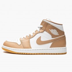 Dámské/Pánské Nike Jordan 1 Mid Tan Gum 554724-271 obuv