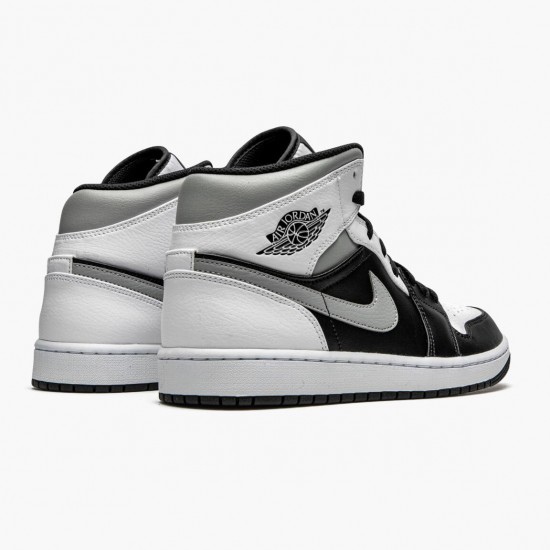 Dámské/Pánské Nike Jordan 1 Mid White Shadow 554724-073 obuv