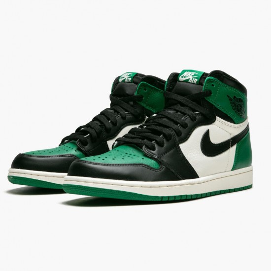 Dámské/Pánské Nike Jordan 1 Retro High Pine Green 555088-302 obuv