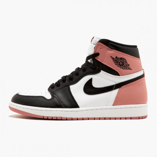 Dámské/Pánské Nike Jordan 1 Retro High Rust Pink 861428-101 obuv