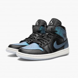 Dámské/Pánské Nike Jordan 1 Mid Iridescent Black BQ6472-009 obuv