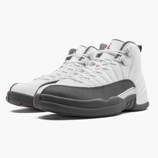 Pánské Nike Jordan 12 Retro White Dark Grey 130690-160 obuv