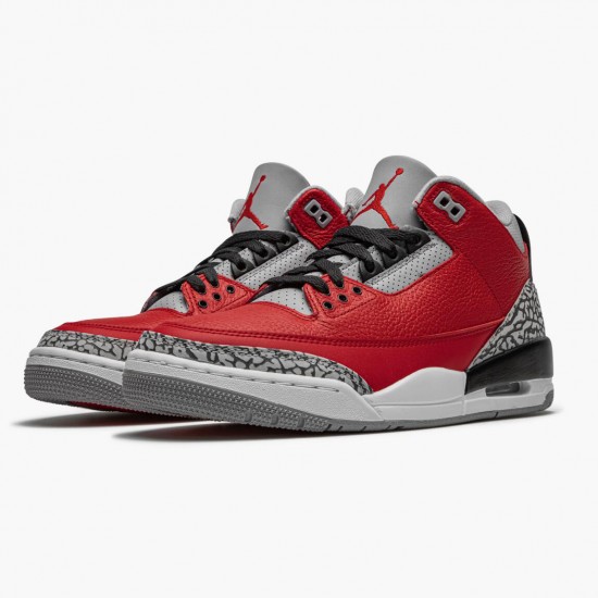 Pánské Nike Jordan 3 Retro Fire Red CePánskét CU2277-600 obuv