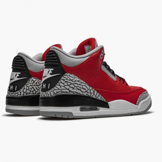 Pánské Nike Jordan 3 Retro Fire Red CePánskét CU2277-600 obuv