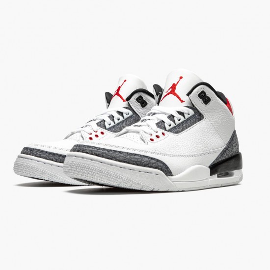 Pánské Nike Jordan 3 SE DNM Fire Red CZ6433-100 obuv