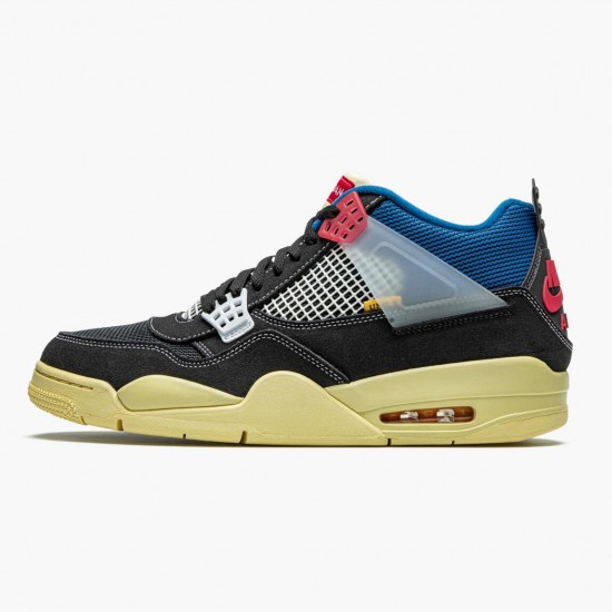 Dámské/Pánské Nike Jordan 4 Retro Union Off Noir DC9533-001 obuv