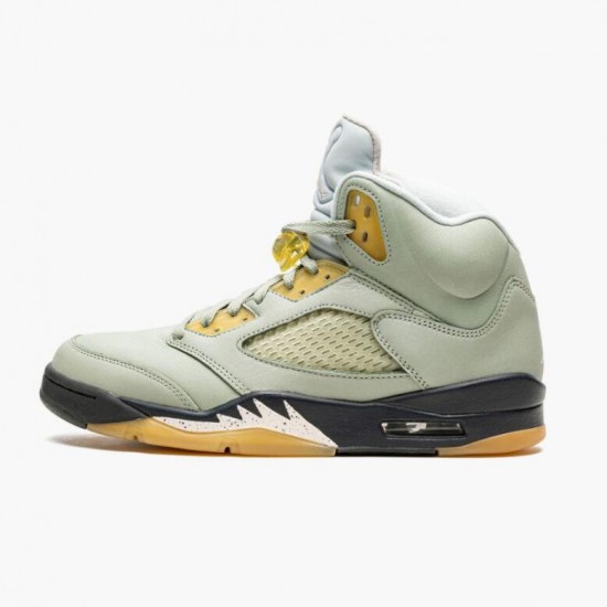 Dámské/Pánské Nike Jordan 5 Jade Horizon Light Silver Anthracite Pink Glaze DC7501-300 obuv