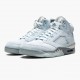 Dámské/Pánské Nike Jordan 5 Retro Bluebird With Silver White DD9336-400 obuv