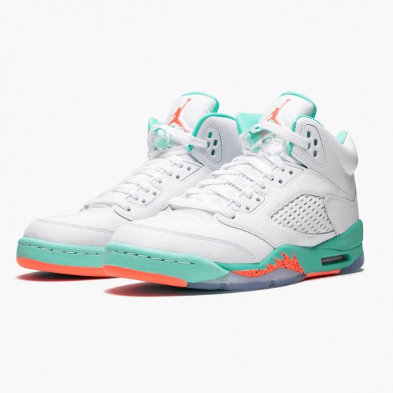 Dámské/Pánské Nike Jordan 5 Retro Light Aqua 440892-100 obuv