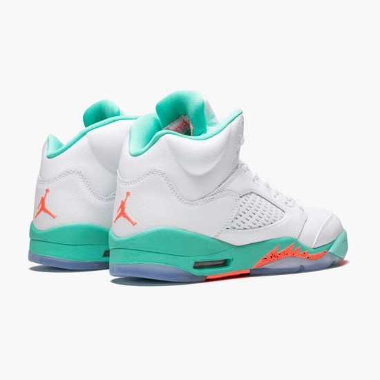 Dámské/Pánské Nike Jordan 5 Retro Light Aqua 440892-100 obuv