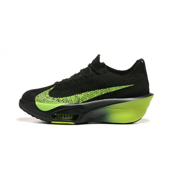 Dámské/Pánské Nike Air Zoom Alphafly NEXT 3 Black and Green Obuv 