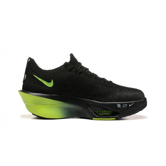 Dámské/Pánské Nike Air Zoom Alphafly NEXT 3 Black and Green Obuv 