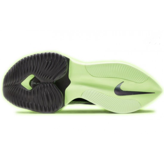 Dámské/Pánské Nike Air Zoom Alphafly Next 2 Black and Green Obuv 