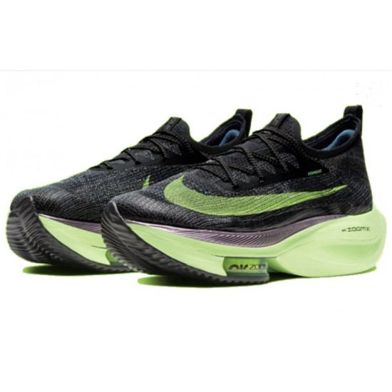 Dámské/Pánské Nike Air Zoom Alphafly Next 2 Black and Green Obuv 