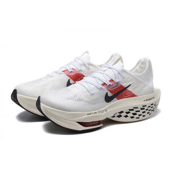 Dámské/Pánské Nike Air Zoom Alphafly Next 2 White and Red Obuv 